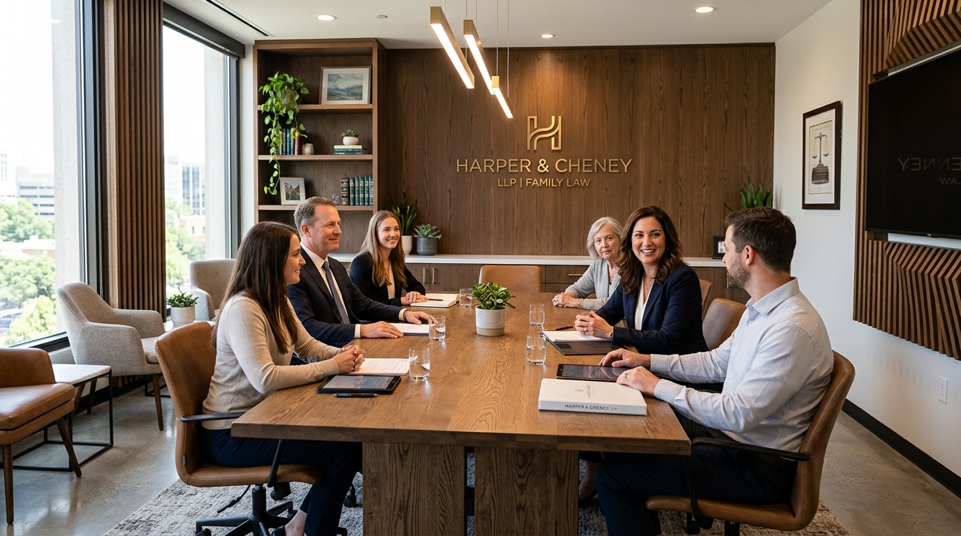 Rachel Jacobson in Law Office Meeting room